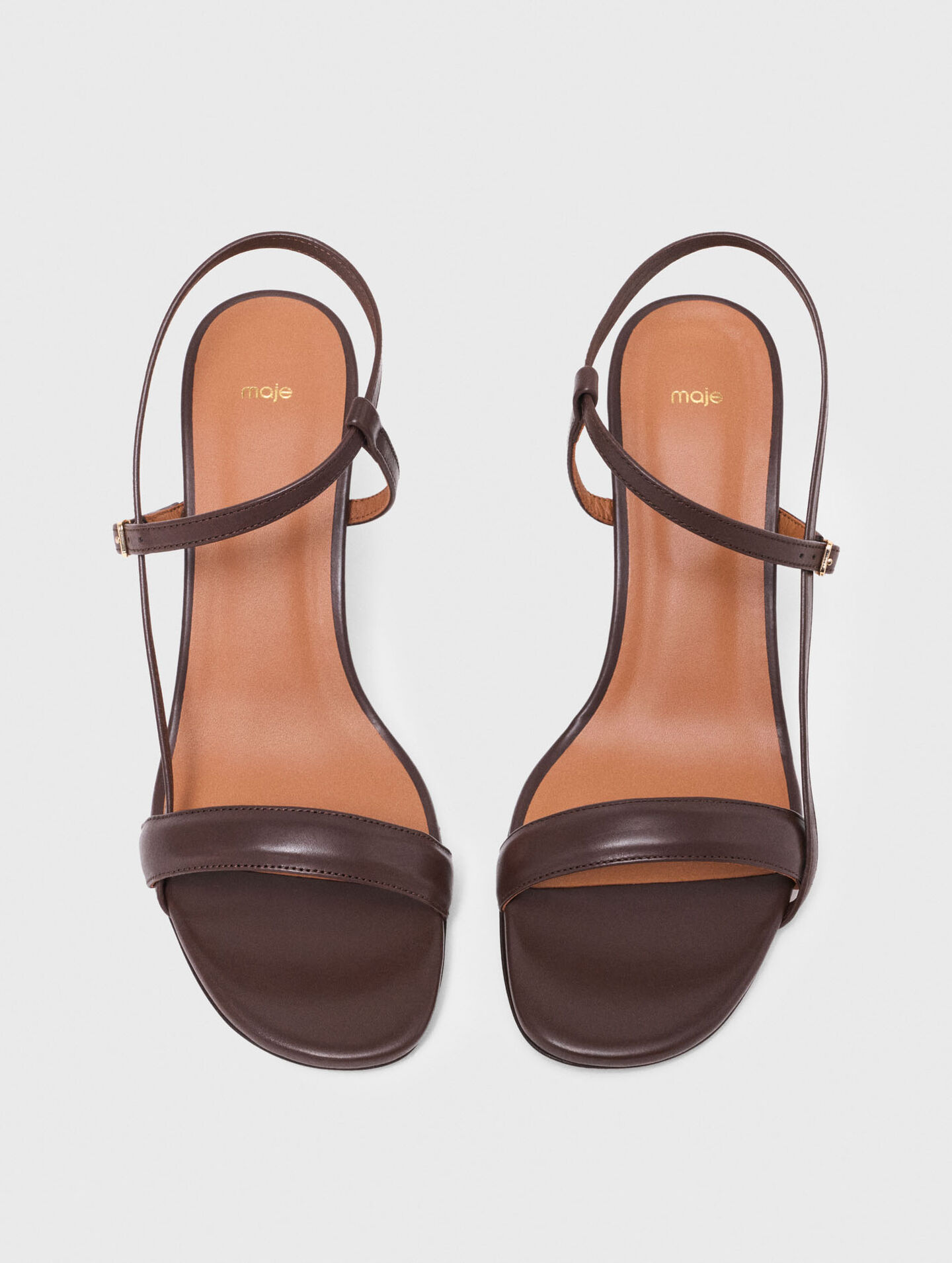 Strappy leather sandals